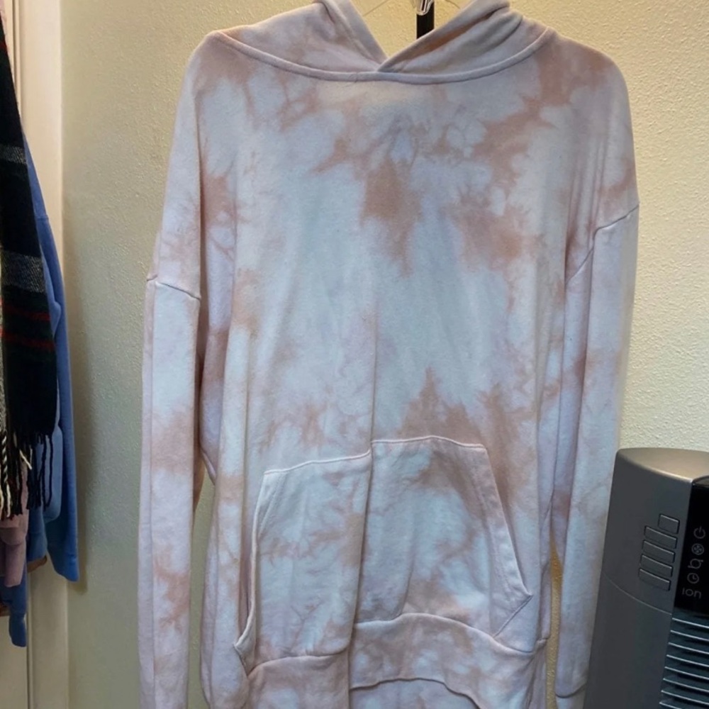 Pink Tie Dye Hoodie